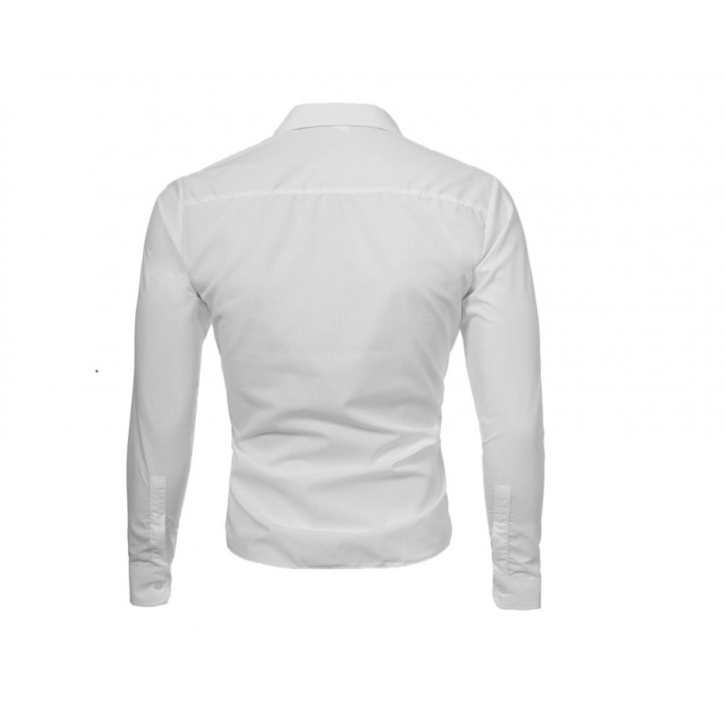 Бяла мъжка риза - Втален модел
